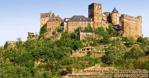 Schnburg bei Oberwesel am Rhein